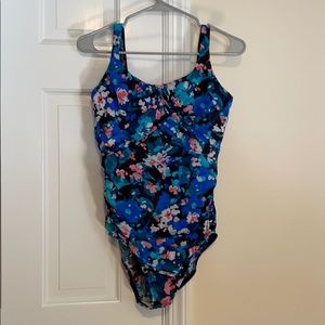 Lands End One-Piece Bathing Suit